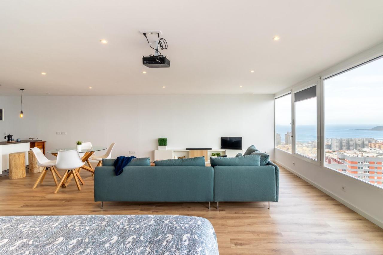 Flatguest Ansite + Deluxe + Panoramic Views + Fast Wifi Appartement Las Palmas Buitenkant foto